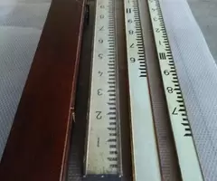 Stadia metrica Telescopica Antichissima in legno