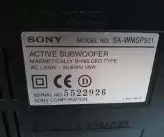 Subwoofer Sony 95 Watt Amplificato - 3