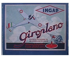 Ingap Giroplano in latta anno 1934 - 3