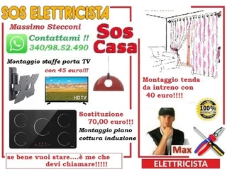 Elettricista lampadario Casilina Prenestina Roma - 3