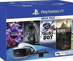 Mega Pack V2 -PS VR headset + PS Camera +