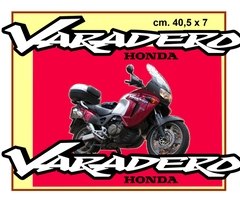 Coppia adesivi moto HONDA - VARADERO due colori