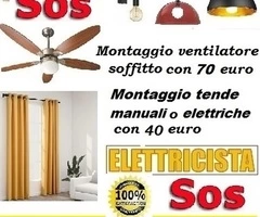 Installazione lampadario Quarto Miglio Roma 20 euro - 6