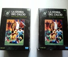 DVD la Storia del Calcio nuovi mai aperti
