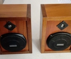 Casse acustiche in legno Noce Italiana 50 Watt