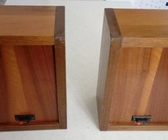 Casse acustiche in legno Noce Italiana 50 Watt - 2