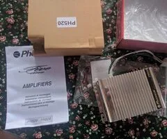 Phonocar amplificatore 2 canali 40W con filtro crossover Subwoofer
