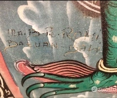 Quadro Balinesi ad olio dipinto a Batuan nel 1978 - 4