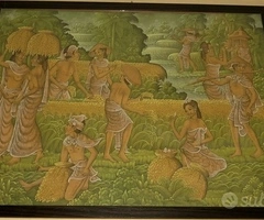 Quadri Balinesi ad olio dipinti a UBUD nel 1978 - 2